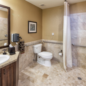 Private Care Facility Bathroom